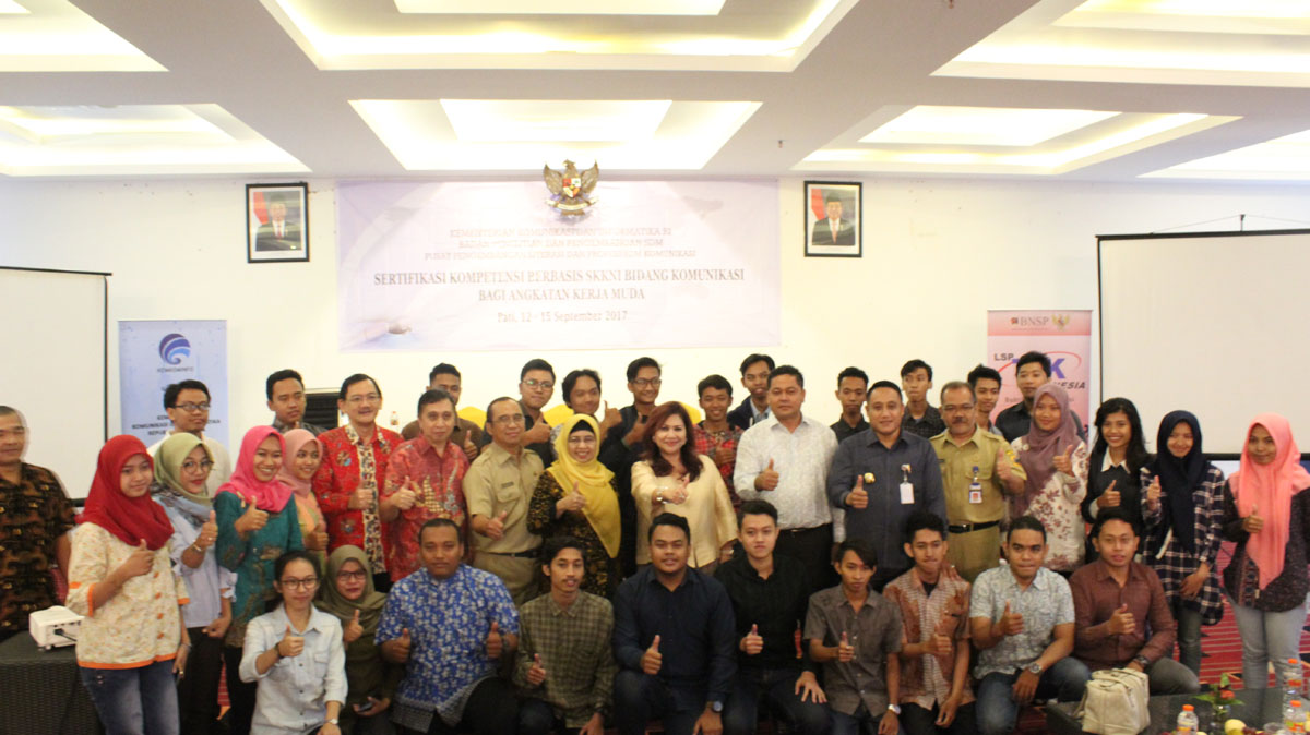SERTIFIKASI KOMPETENSI SKKNI BIDANG KOMUNIKASI DI PATI, JAWA TENGAH